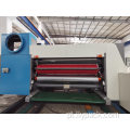 Máquina de impressão flexográfica de papelão ondulado alimentador de borda de ataque